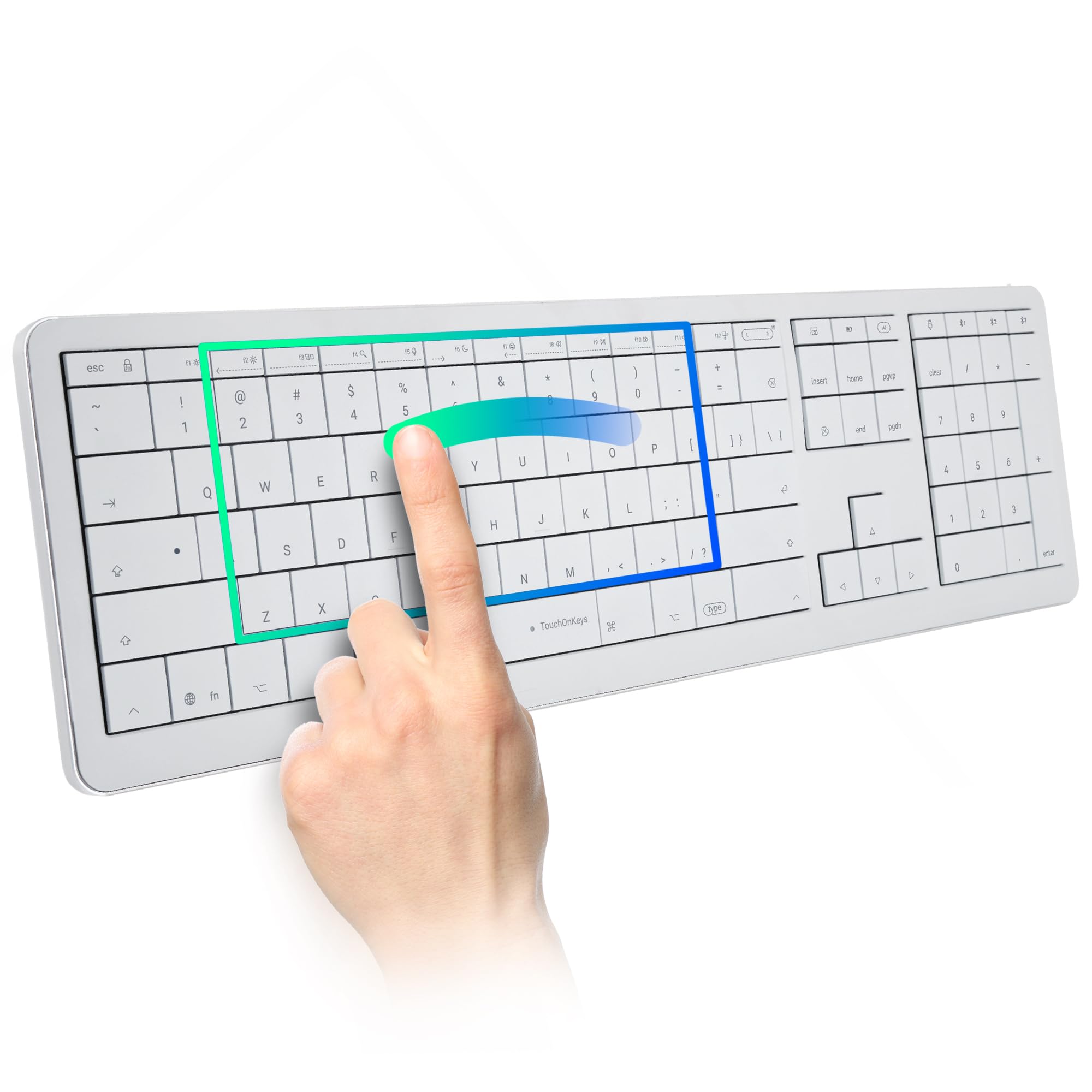 CLEVETURA CLVX1 for MAC 極美品 Amazon.com: Clevetura CLVX 1 Mac | Touch On Keys & Gestures AI